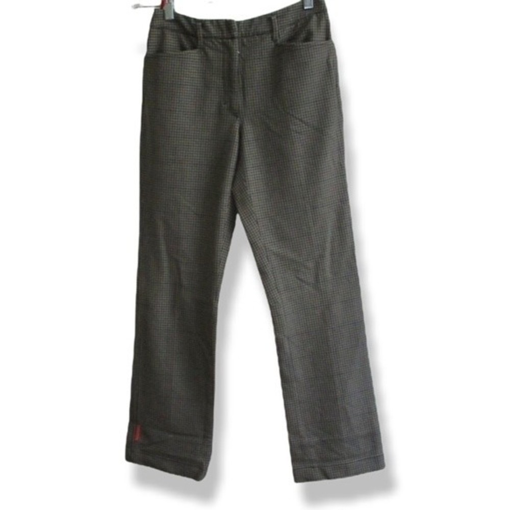Prada Plaid Trousers Pants Vintage